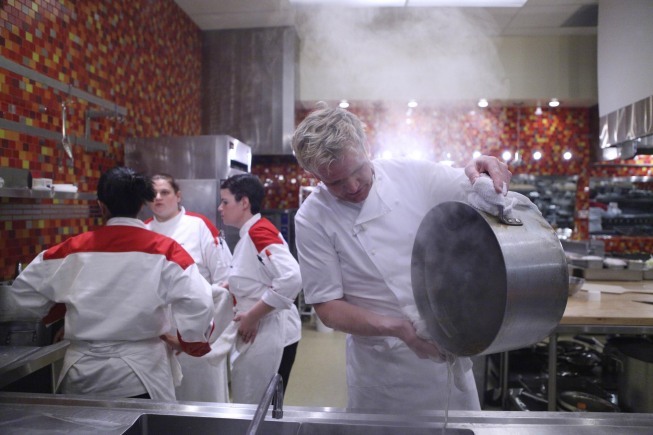 Still of Gordon Ramsay in Hell's Kitchen (2005)