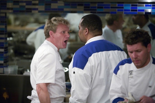 Still of Gordon Ramsay in Hell's Kitchen (2005)