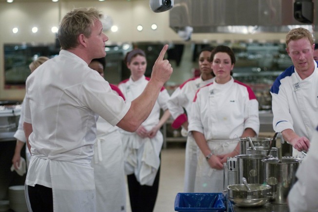 Still of Gordon Ramsay in Hell's Kitchen (2005)