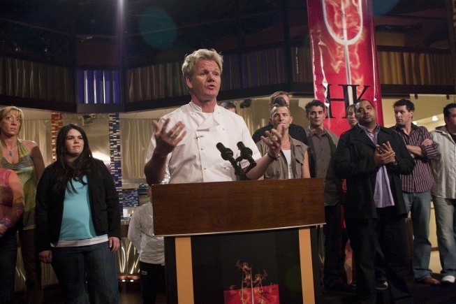 Still of Gordon Ramsay in Hell's Kitchen (2005)