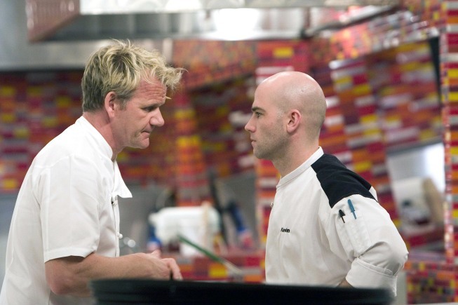 Still of Gordon Ramsay in Hell's Kitchen (2005)