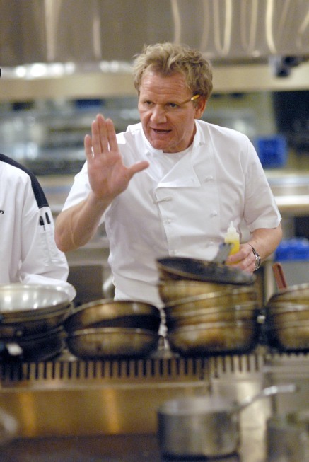 Still of Gordon Ramsay in Hell's Kitchen (2005)