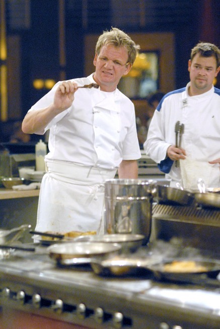 Still of Gordon Ramsay in Hell's Kitchen (2005)