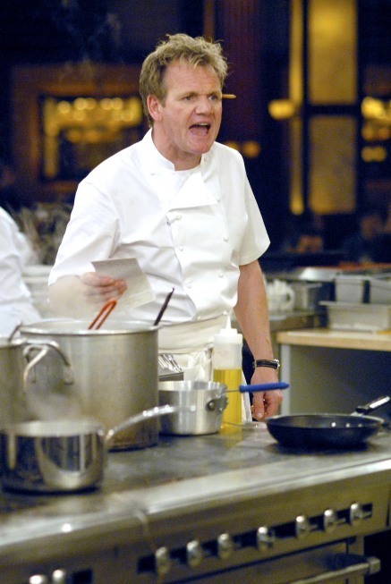 Still of Gordon Ramsay in Hell's Kitchen (2005)