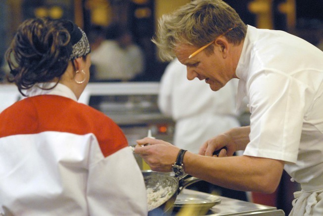 Still of Gordon Ramsay in Hell's Kitchen (2005)