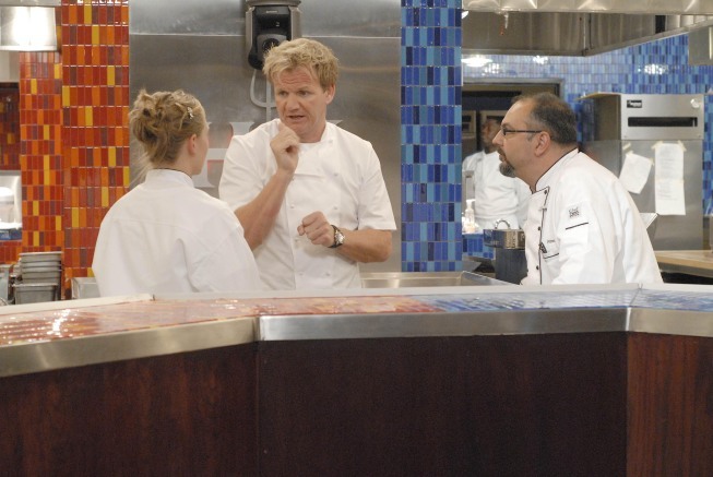 Still of Gordon Ramsay in Hell's Kitchen (2005)