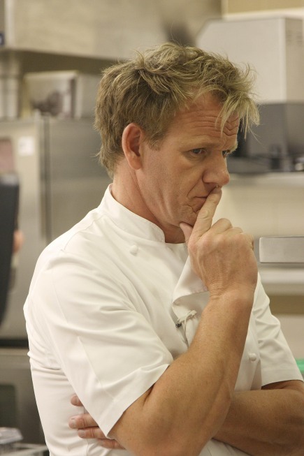 Still of Gordon Ramsay in Hell's Kitchen (2005)