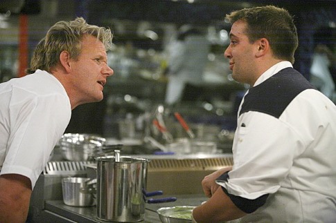 Still of Gordon Ramsay in Hell's Kitchen (2005)