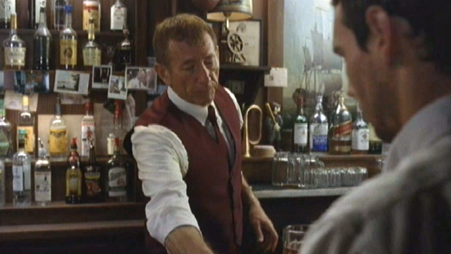 Bill Thorpe as Joe the Bartender in the HBO mini-series 