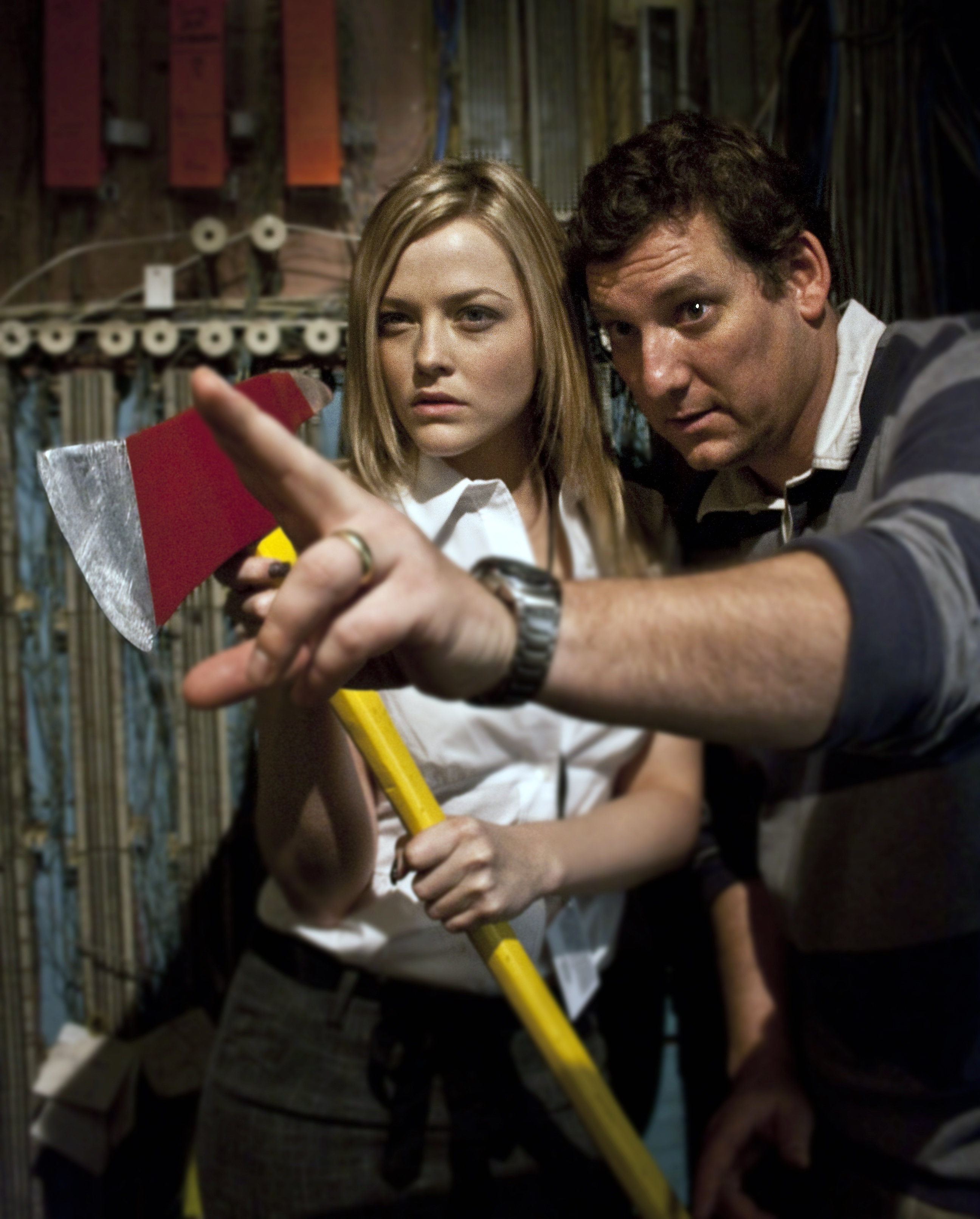 Dan Lantz directs Alexis Texas in the Horror/Comedy feature film 