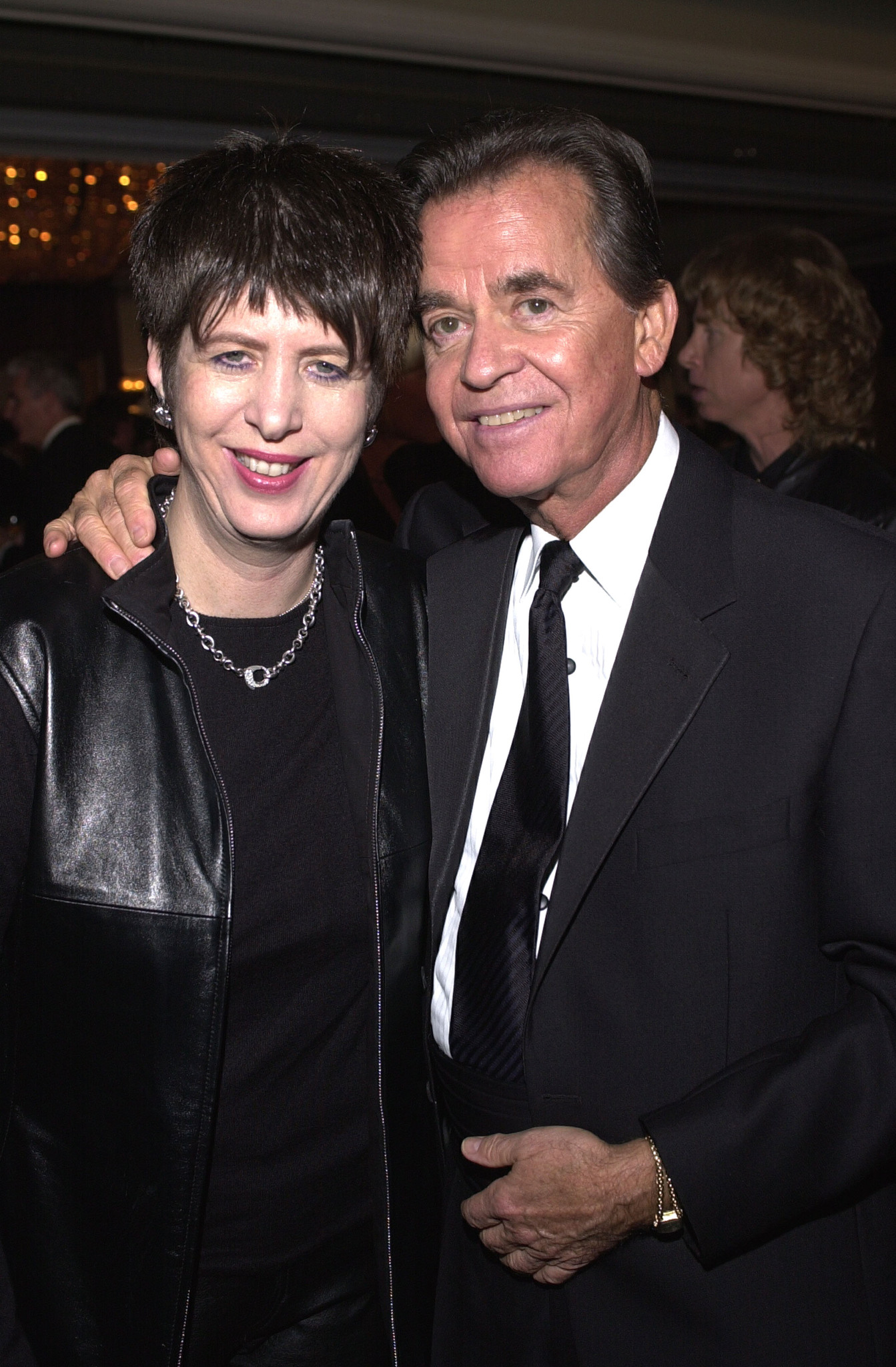 Diane Warren and Dick Clark