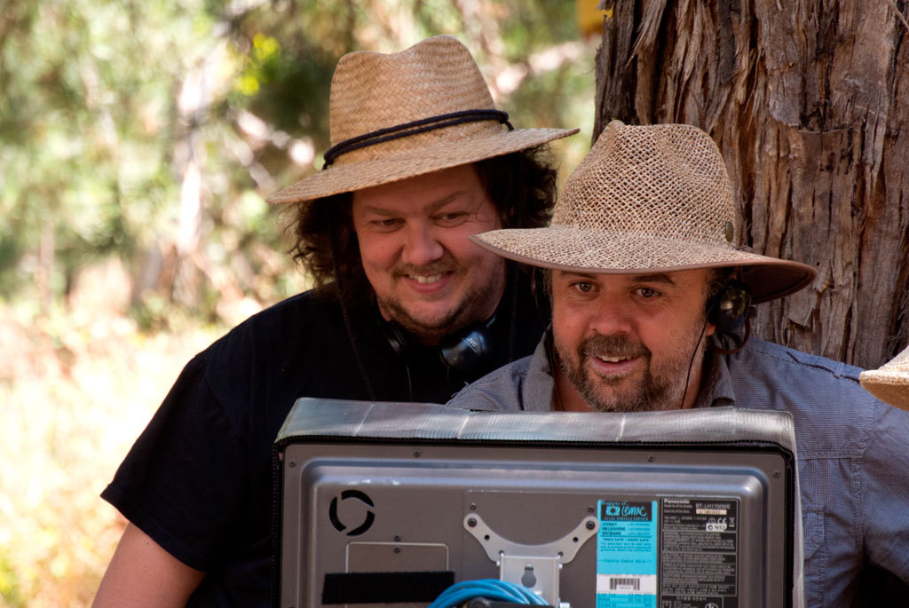 Colin Cairnes and Cameron Cairnes in 100 Bloody Acres (2012)