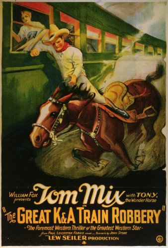 Tom Mix and Tony the Horse in The Great K & A Train Robbery (1926)