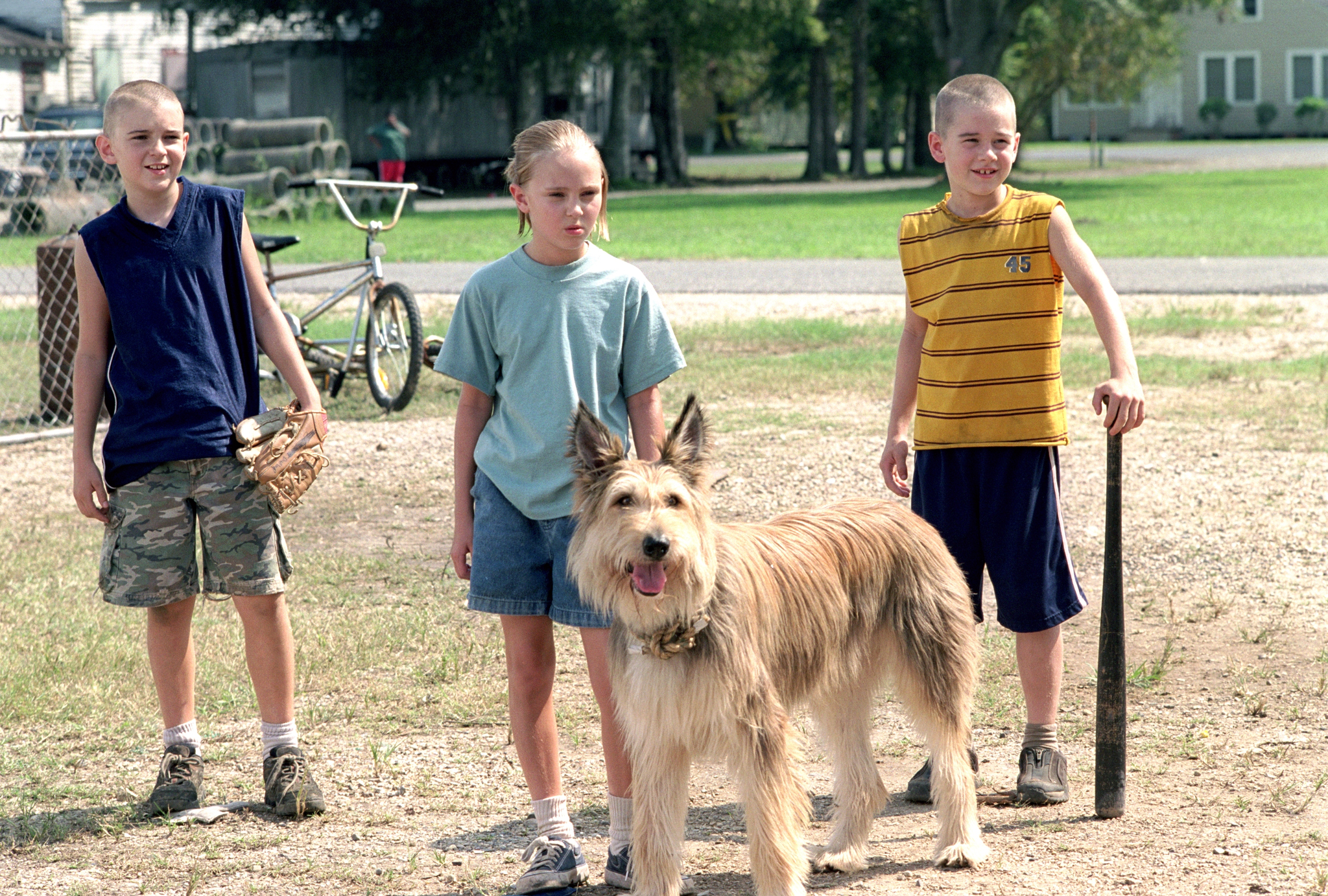 Still of Luke Benward, Nick Price and AnnaSophia Robb in Because of Winn-Dixie (2005)