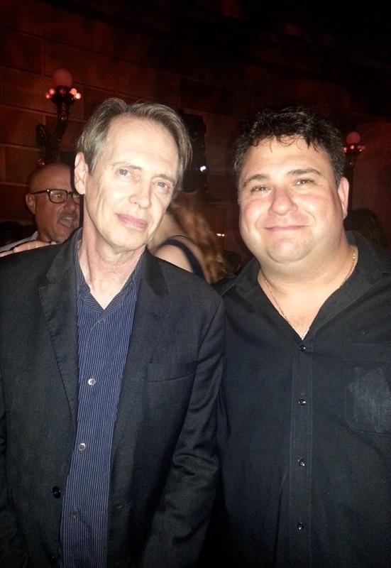 Steve Buscemi and Mike Massimino at the Boardwalk Empire Wrap party 2014