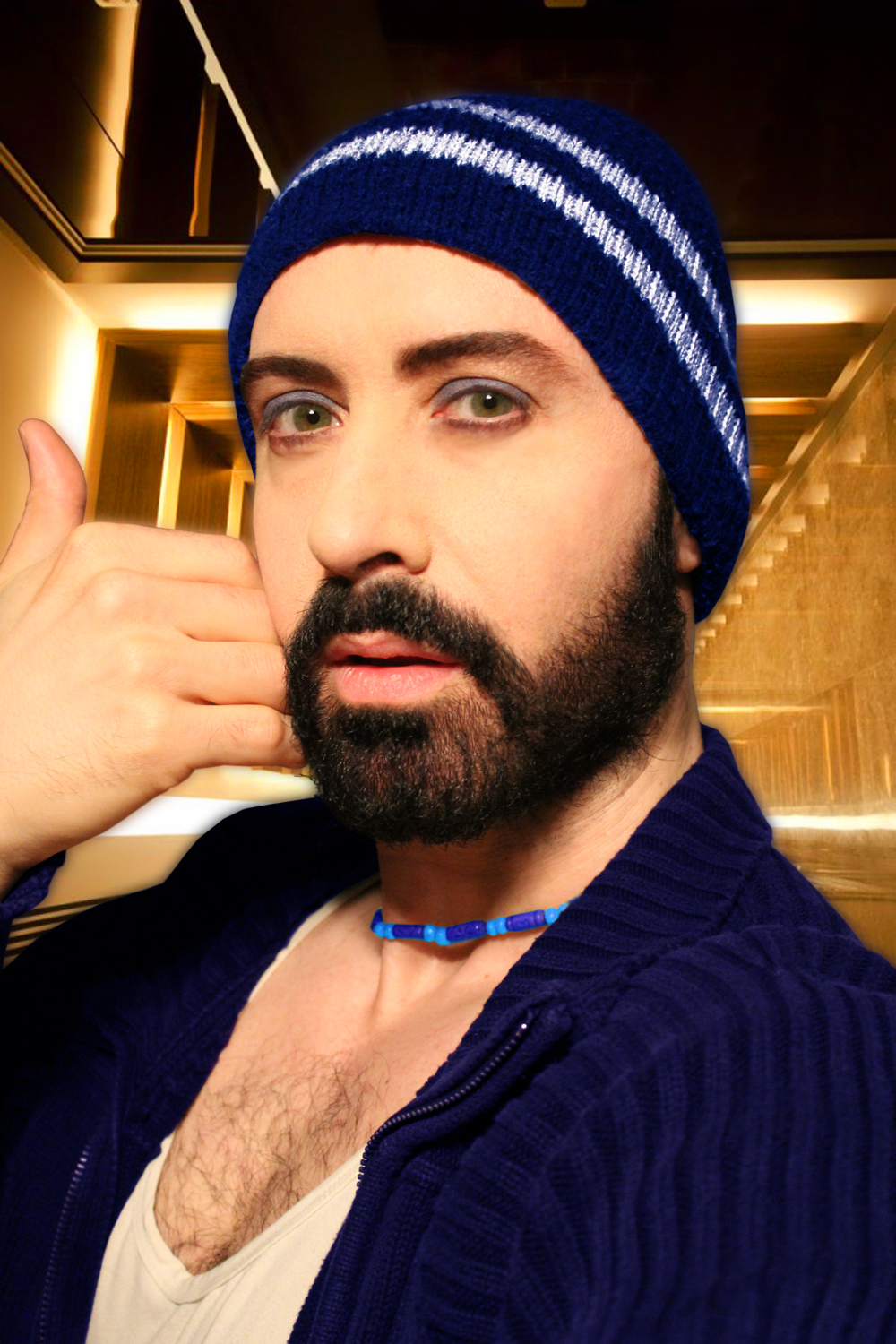 I got some fantastic news today but can't talk about it until 2015, it's like a delicious torture! #Selfie #MoonDazeTV #RealityShow #NewSeason #ComingIn2015 #BeardEra #NightLife #Forever