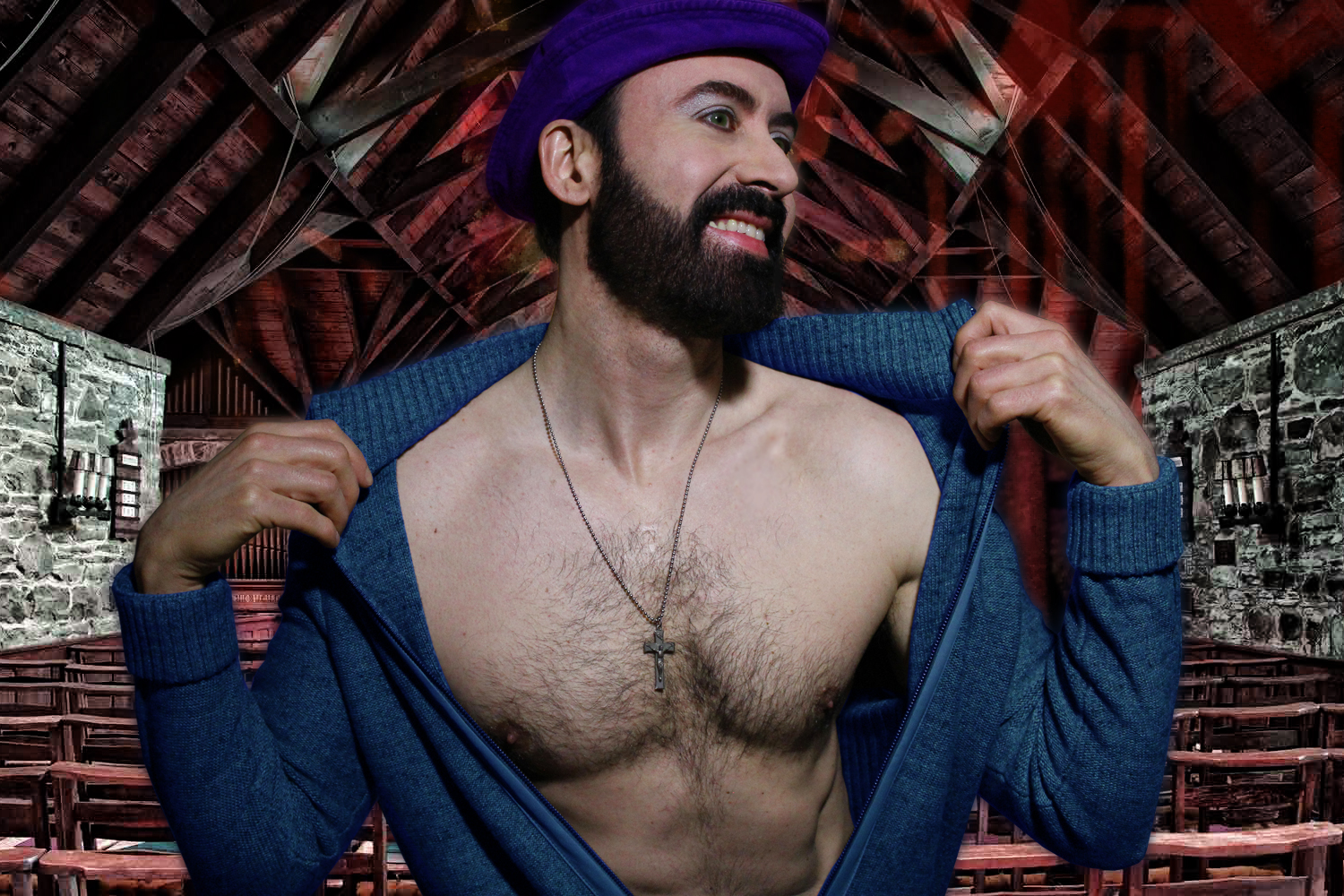 Even though life can be harsh at times, I remind myself everyday that there are plenty of reasons to smile... #HappySmile #HappyDance #ComingIn2015 #NewSeason #Beard #MoonDazeTV #LifeIsGood