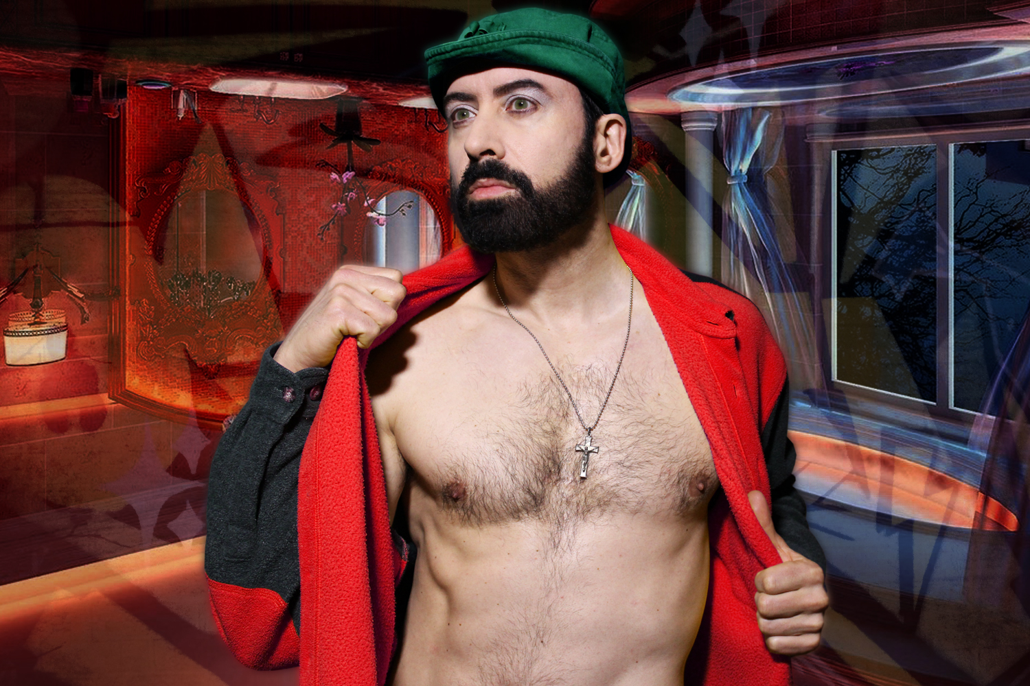 Displaced in #Time yet I will find my way back, eventually. Déplacé dans le #temps mais je vais retrouver mon chemin, éventuellement. #WorldAidsDay #Red #Beard #MoonDazeTV #LifeIsGood
