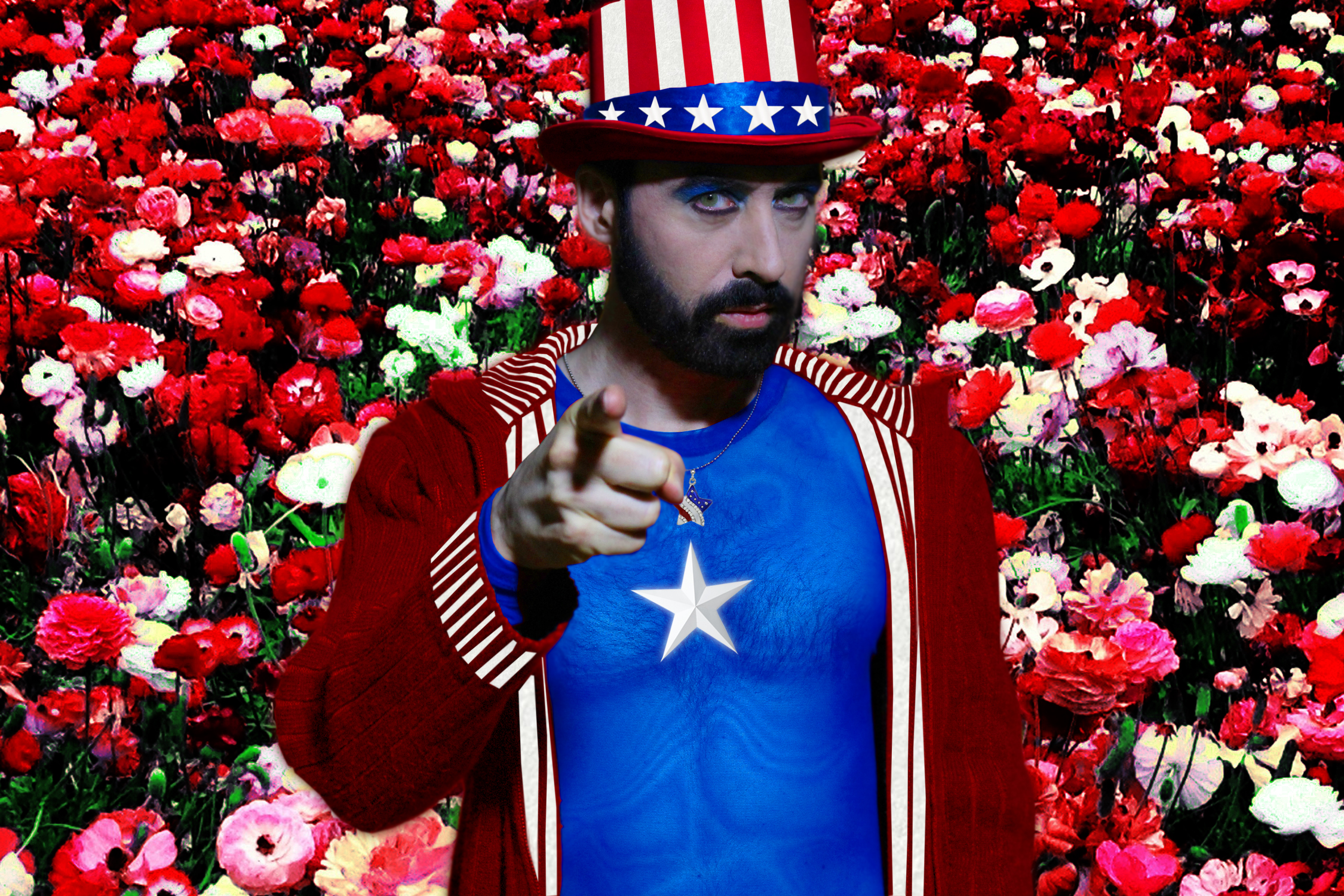 Yes I am a Canadian citizen but I can still dress up and support my US neighbors, time to celebrate! #Happy4thofJuly #IndependenceDay #UncleSam #MoonDazeTV #RealityShow #Season03
