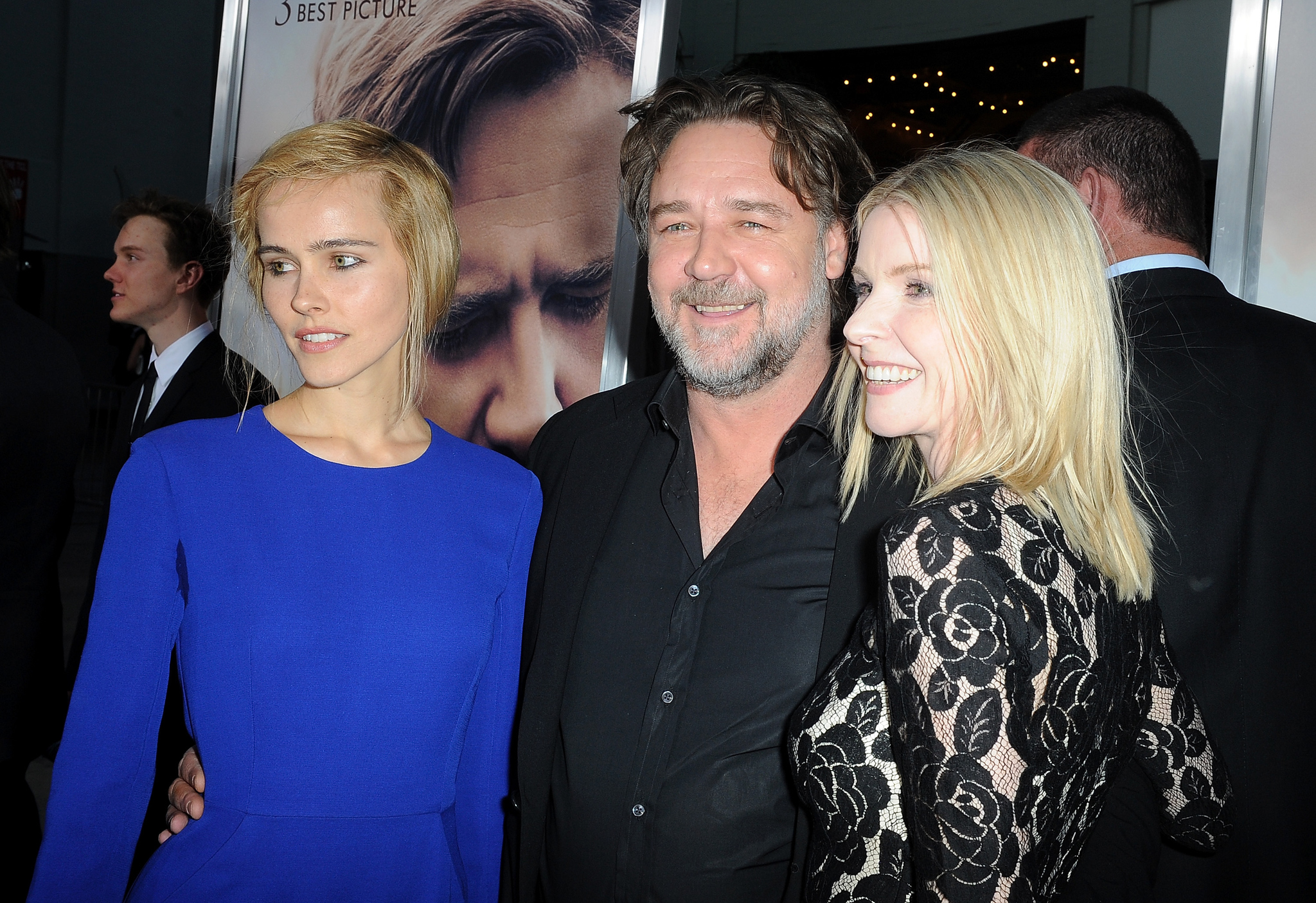 Russell Crowe, Jacqueline McKenzie and Isabel Lucas at event of Vandens ieskotojas (2014)