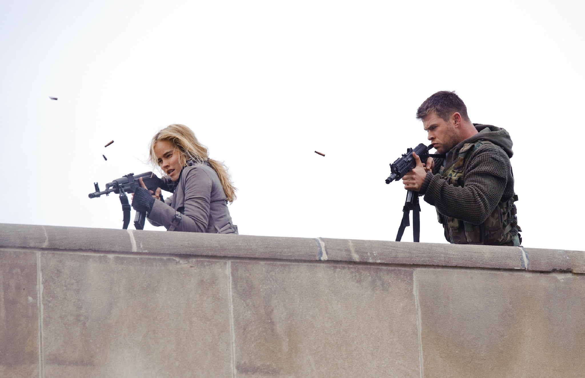 Still of Chris Hemsworth and Isabel Lucas in Red Dawn (2012)