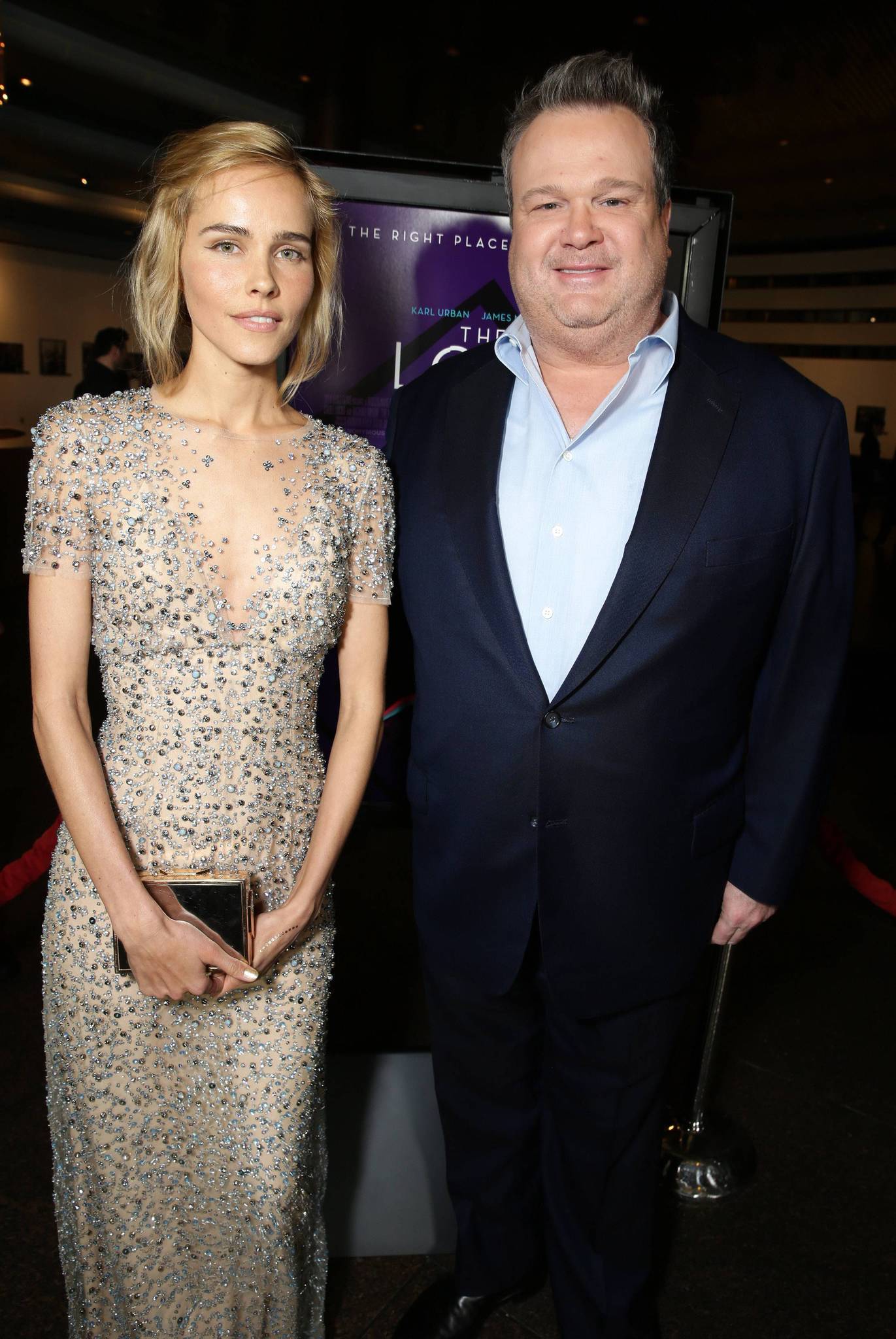 Eric Stonestreet and Isabel Lucas at event of Loftas (2014)