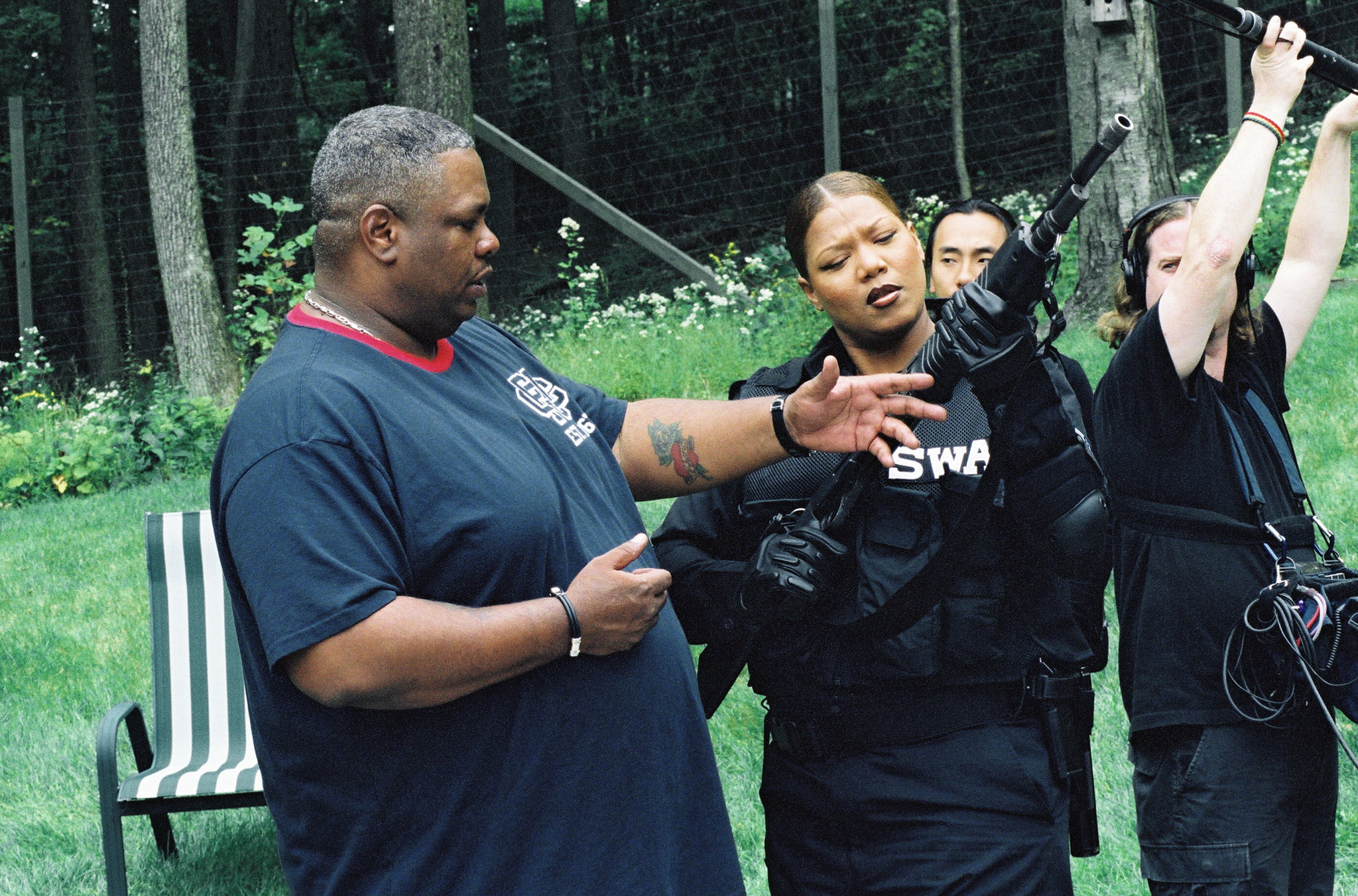 Queen Latifah and Lance Rivera in The Cookout (2004)