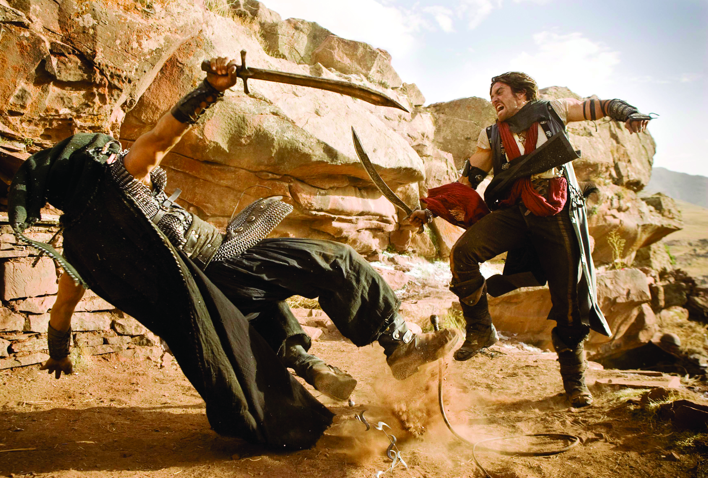 Gisli and Jake Gyllenhaal in Prince of Persia