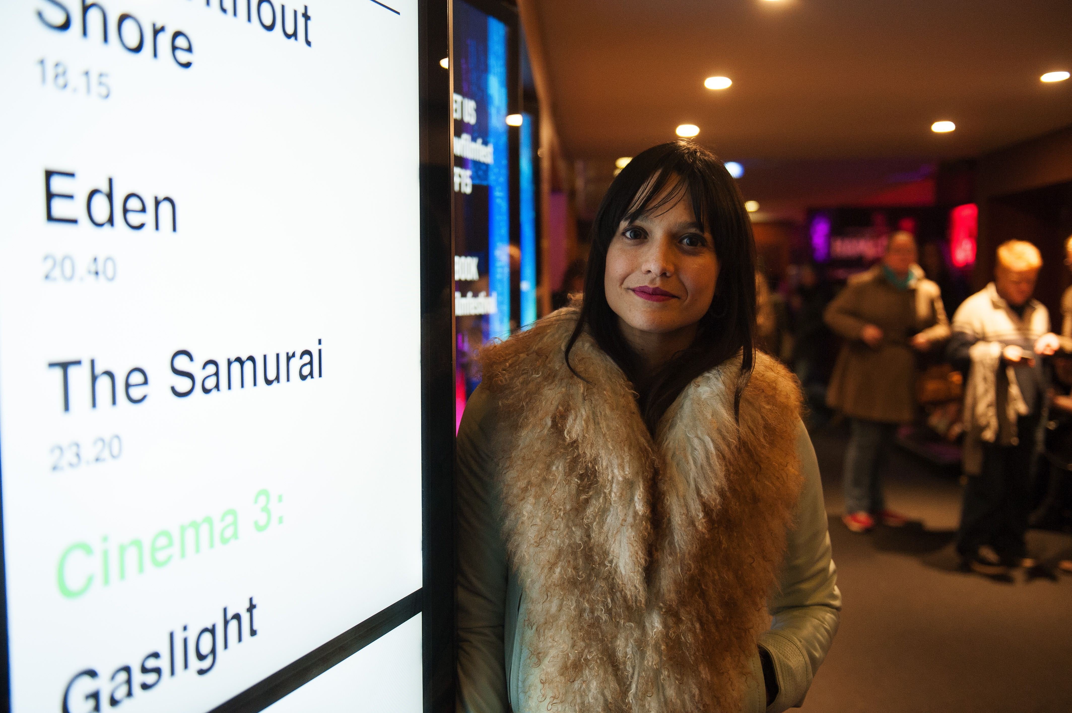 Fernanda Lippi (Co-director) at World Premiere of Sea without Shore at Glasgow Film Festival 2015