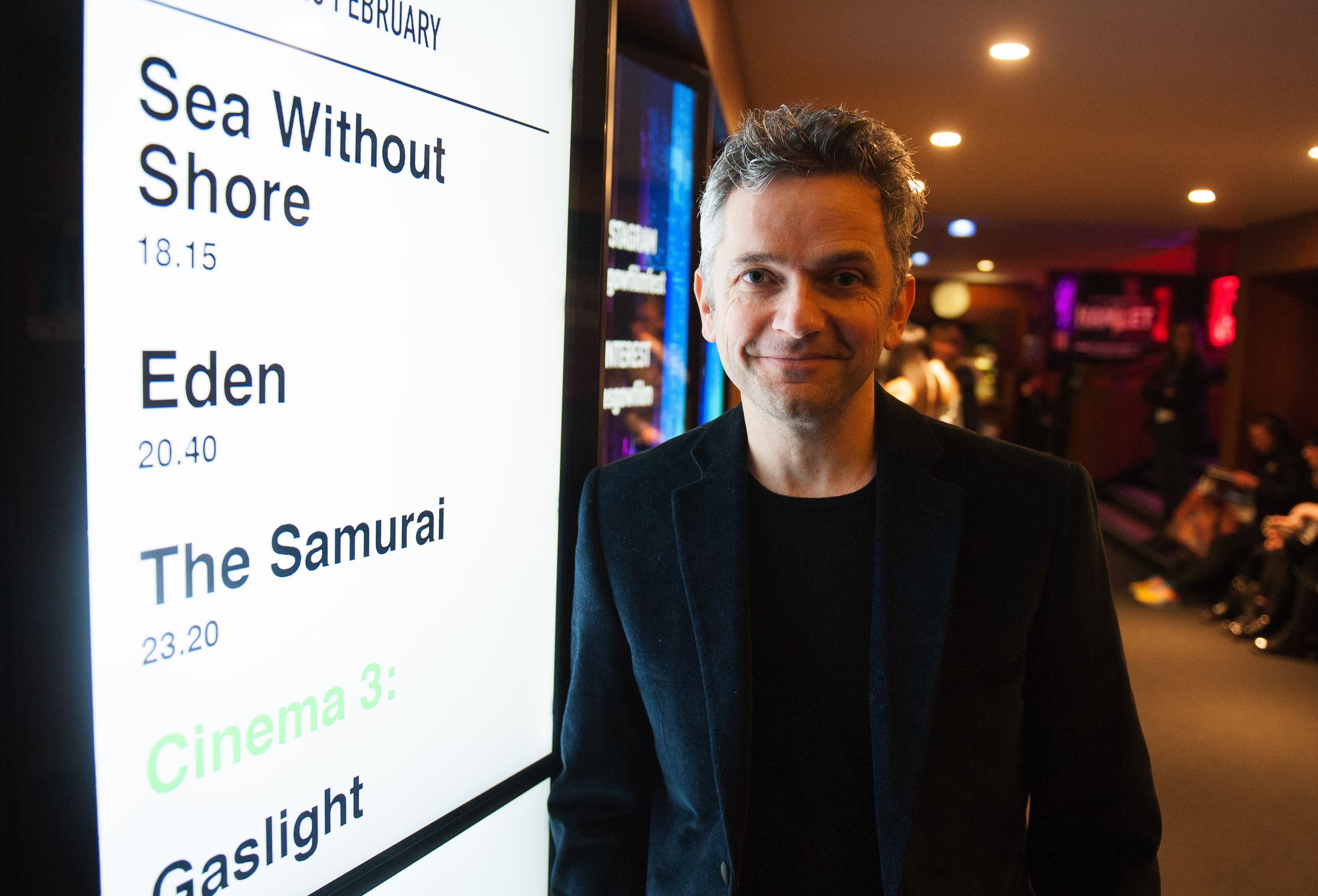 Andre Semenza (director) at World Premiere of Sea without Shore at Glasgow Film Festival 2015