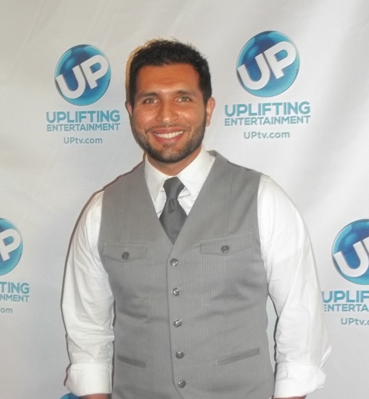 Ahmed Lucan at the Where's The Love? Premiere event.