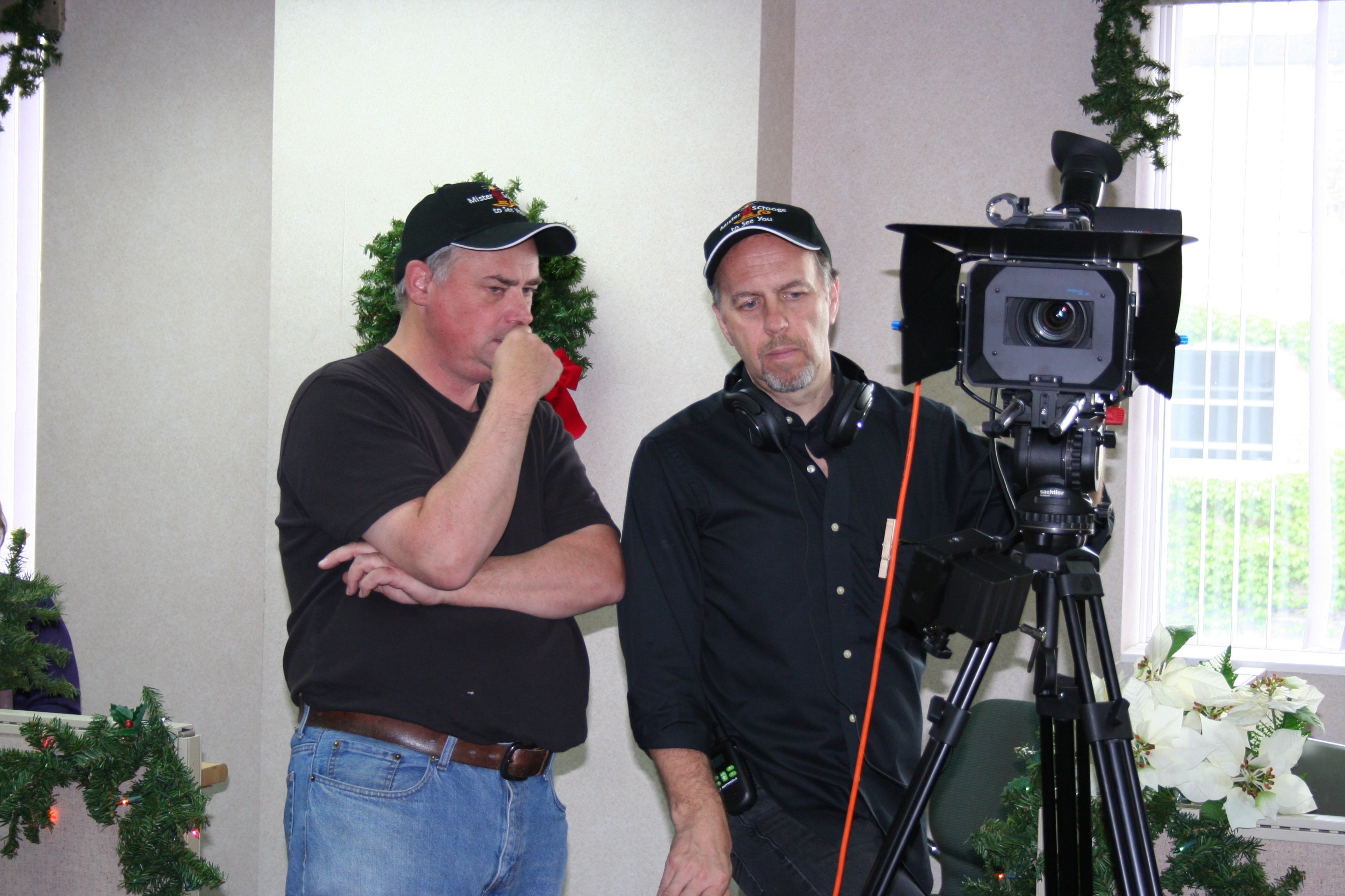 Behind the Scenes- Mr. Scrooge to See You - Frank Datzer Director of Photography