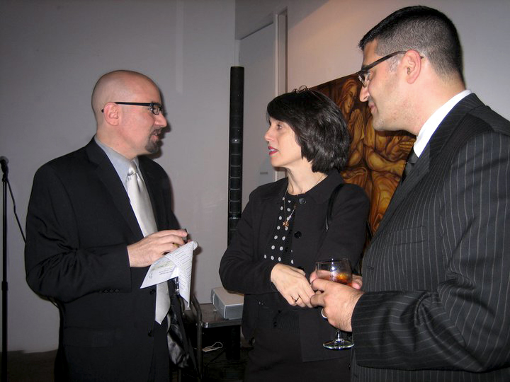 Daniel Azarian (left), Nancy Kricorian (center) and Jason Sohigian(right)