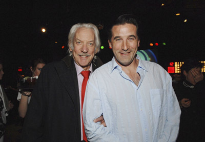 William Baldwin and Donald Sutherland