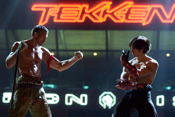 Still of Gary Daniels and Jon Foo in Tekken (2010)