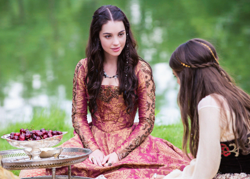 Still of Caitlin Stasey and Adelaide Kane in Reign (2013)