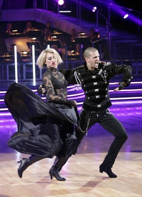 Still of Chelsea Kane and Mark Ballas in Dancing with the Stars (2005)