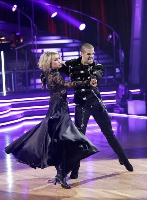 Still of Chelsea Kane and Mark Ballas in Dancing with the Stars (2005)