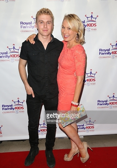 Actor Shayne Collins (L) and actress Meredith Thomas attend the 'Camp' premiere at TCL Chinese Theatre on May 13, 2015 in Hollywood, California.