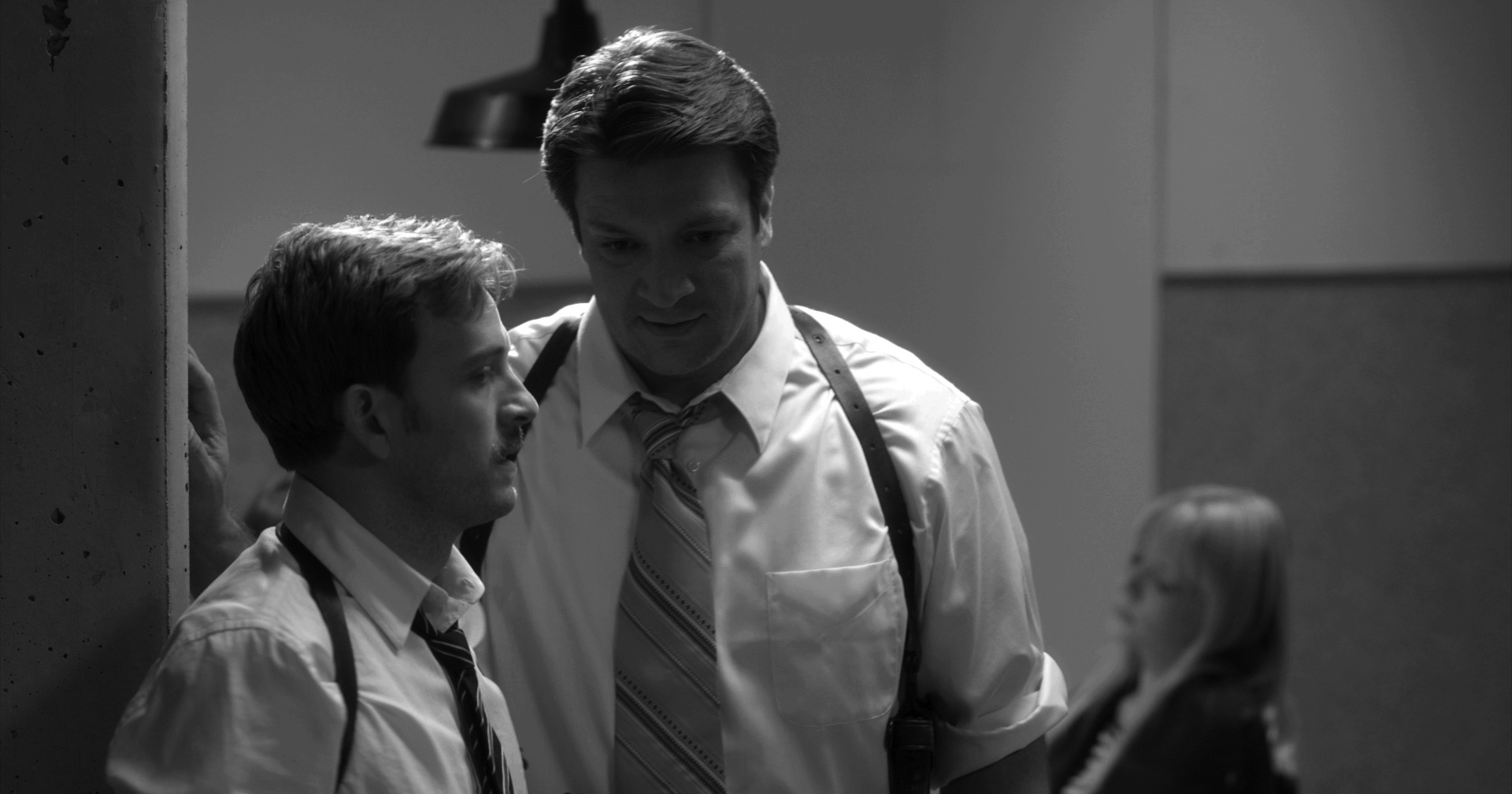 Still of Reed Diamond and Nathan Fillion in Much Ado About Nothing (2012)