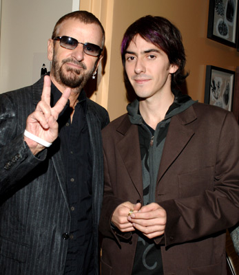 Ringo Starr and Dhani Harrison