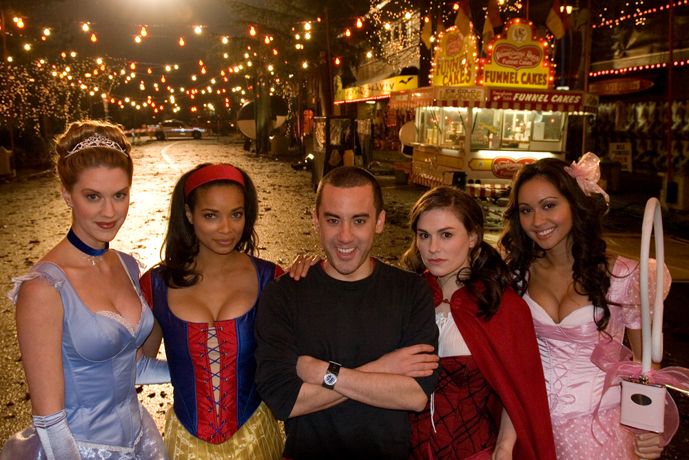 Still of Lauren Lee Smith, Rochelle Aytes, Michael Dougherty, Anna Paquin and Moneca Delain in Trick 'r Treat