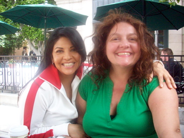 ER-Aida Turturro and Monica Guzman