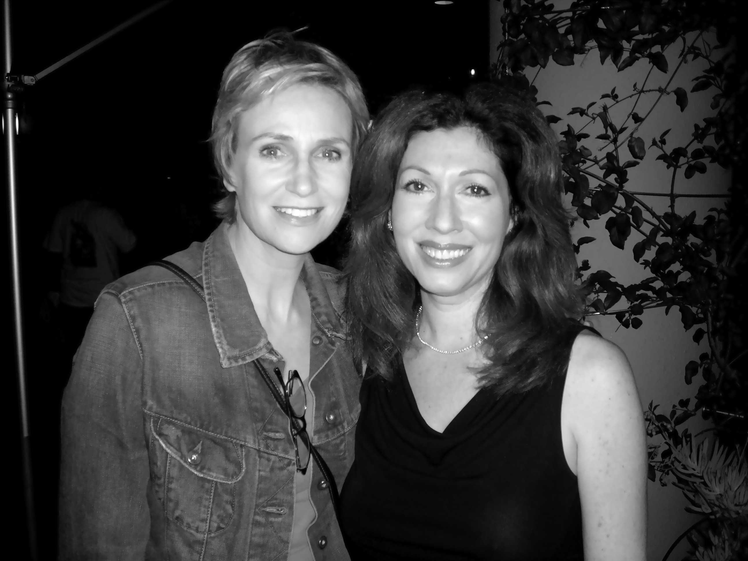 With Jane Lynch at ITVF Los Angeles, CA.