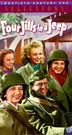 Kay Francis, Carole Landis, Mitzi Mayfair and Martha Raye in Four Jills in a Jeep (1944)