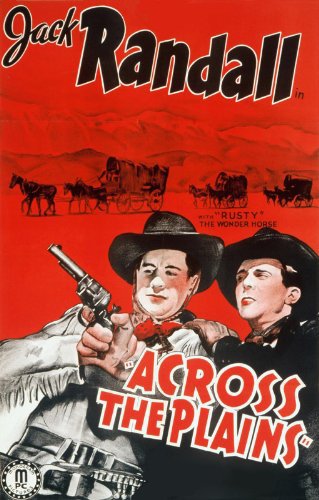 Dennis Moore and Addison Randall in Across the Plains (1939)