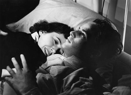 Marlon Brando, Teresa Wright, MEN, THE, United Artists, 1950, **I.V.