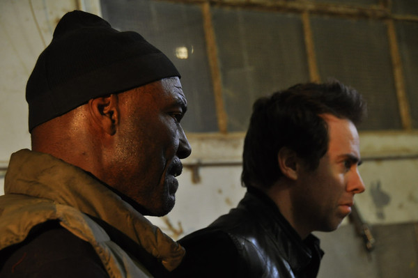 Still of Sam Scarber and David Banks in CUT!
