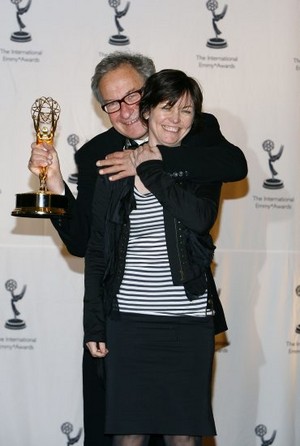 Emmy Awards. With writer Simon Schama and Director Clare Beavan.