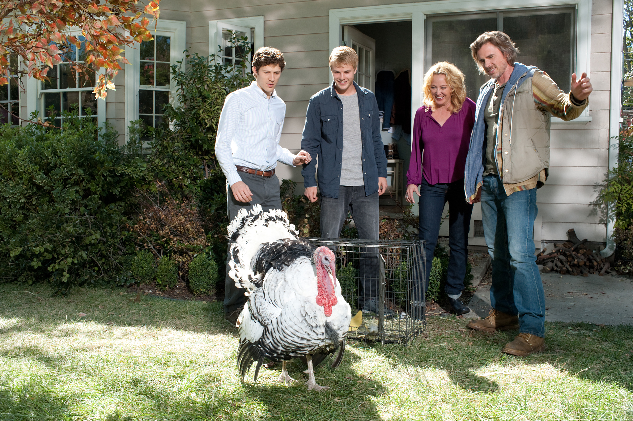 Still of Virginia Madsen, Sam Trammell, Zach Gilford and Graham Rogers in Crazy Kind of Love (2013)